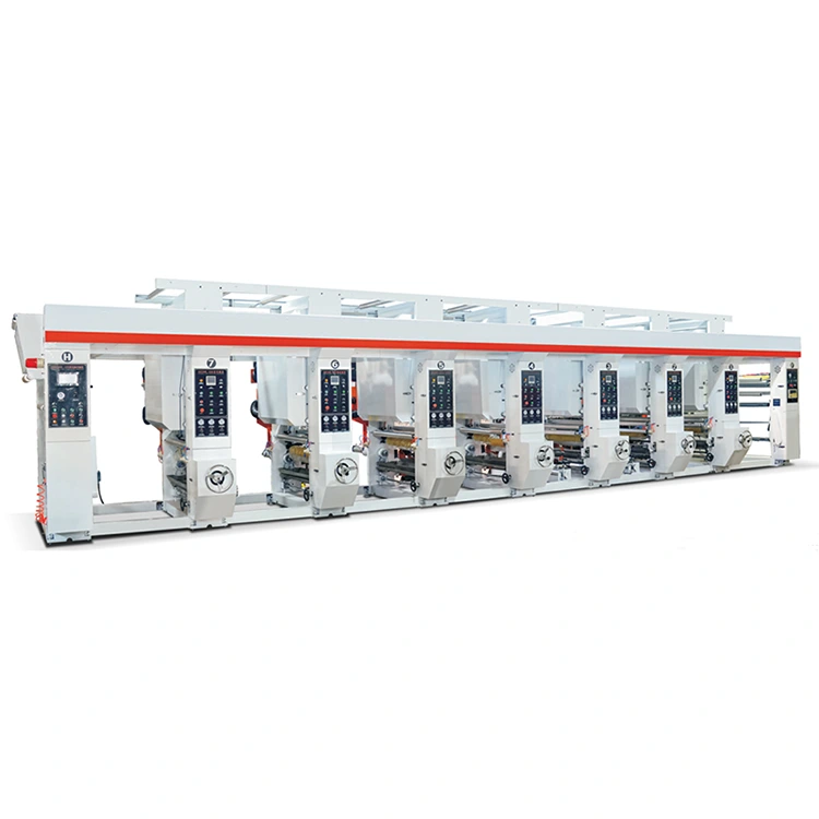 7 रंग ग्रेव्योर इंक प्रिंटिंग मशीन