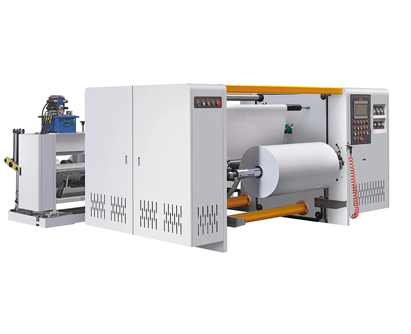 कम्प्यूटरीकृत स्लिटिंग और रिवाइंडिंग मशीन